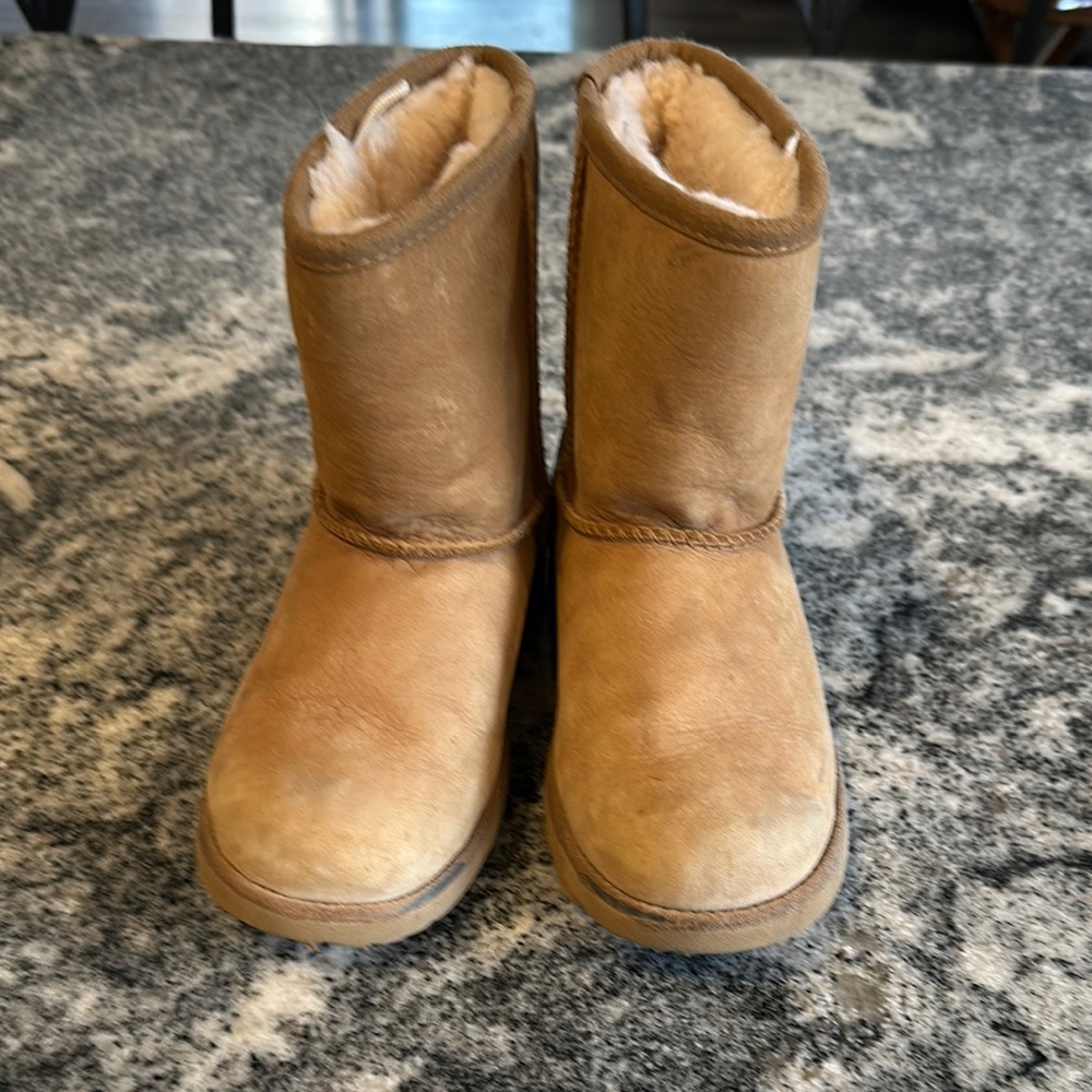 Cozy Tan Kids Boots